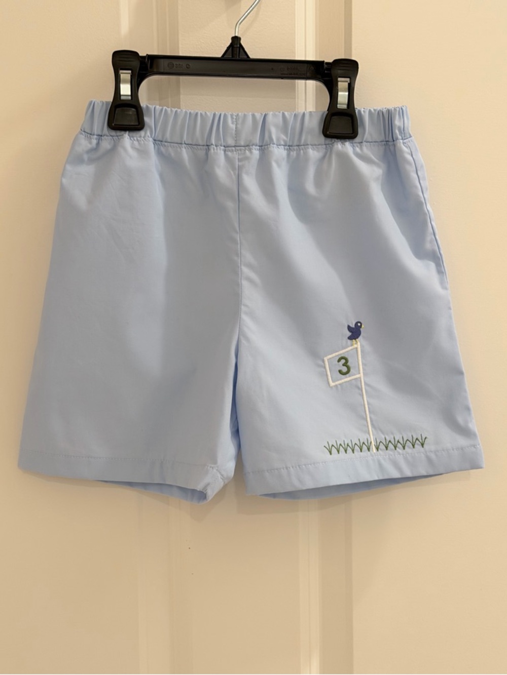 The Beaufort Bonnet Company - Light Blue Golf Sheffield Shorts - Boys Size 6